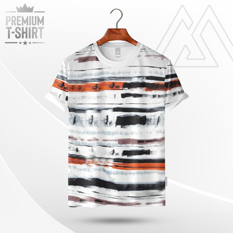 Manfare's Premium Cotton Contrast T Shirt For Men