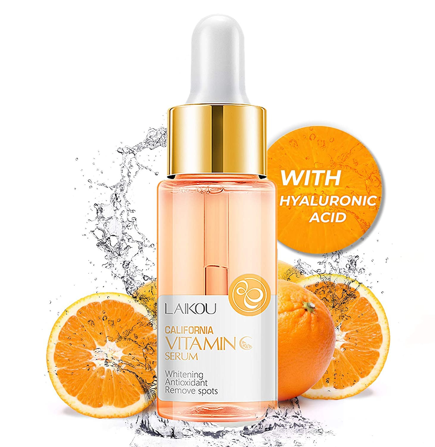 LAIKOU Vitamin C Serum Brightening Antioxidant Remove Spots