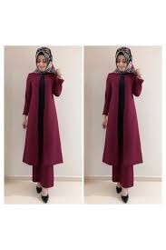 Stylish Women Muslim Wear Suit Dress GL-319