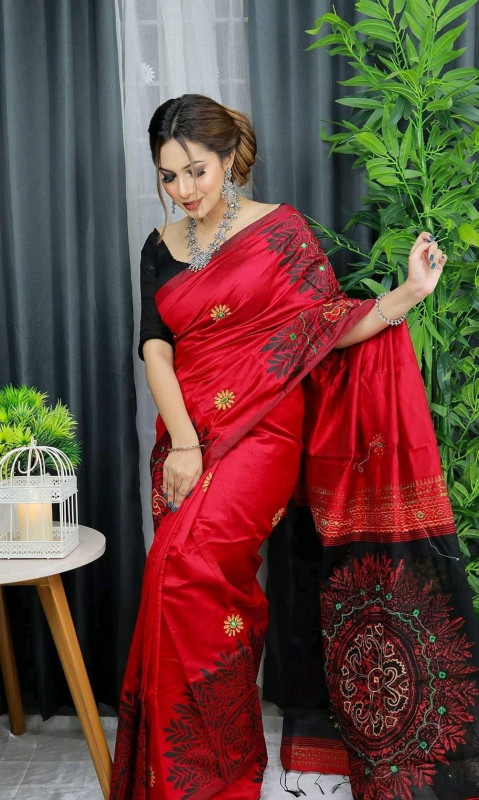 Dhupiyan Silk Women Gorgeous Saree PKS-04