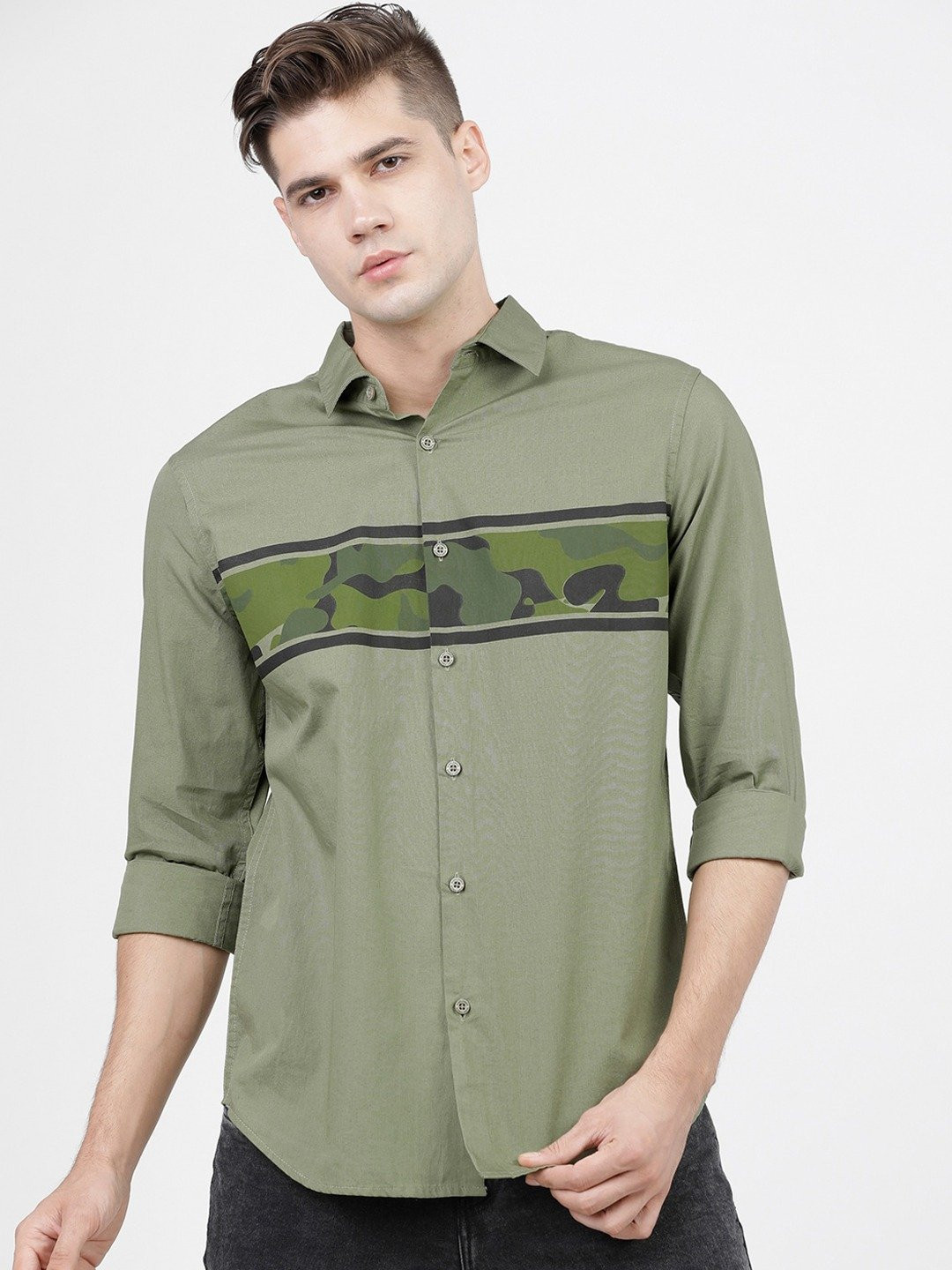 Cotton Casual Men's Shirt