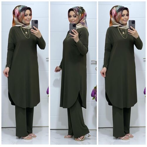 Stylish Women Muslim Wear Suit Dress GL-320