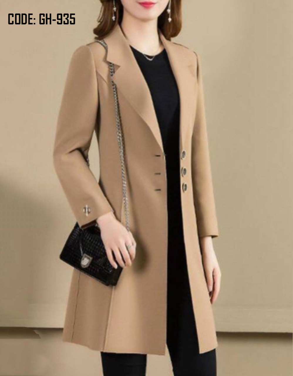 Women's Winter Premium Quality Long Coat GH-935