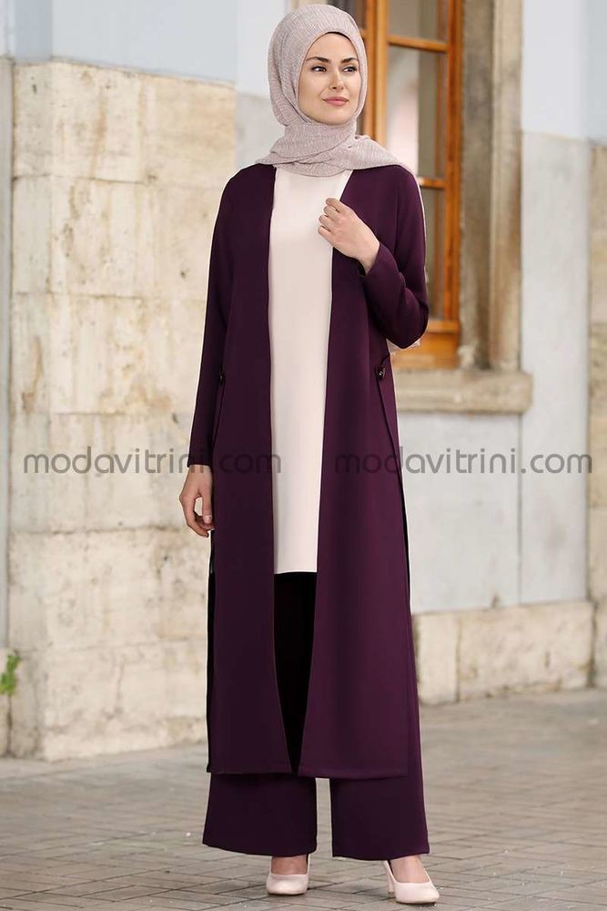 Stylish Women Muslim Wear Suit Dress GL-326