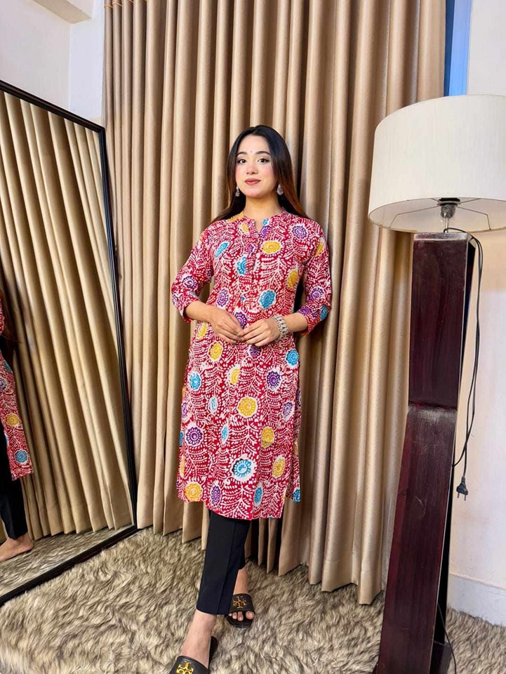 Batik Kurti One Piece | BK-102