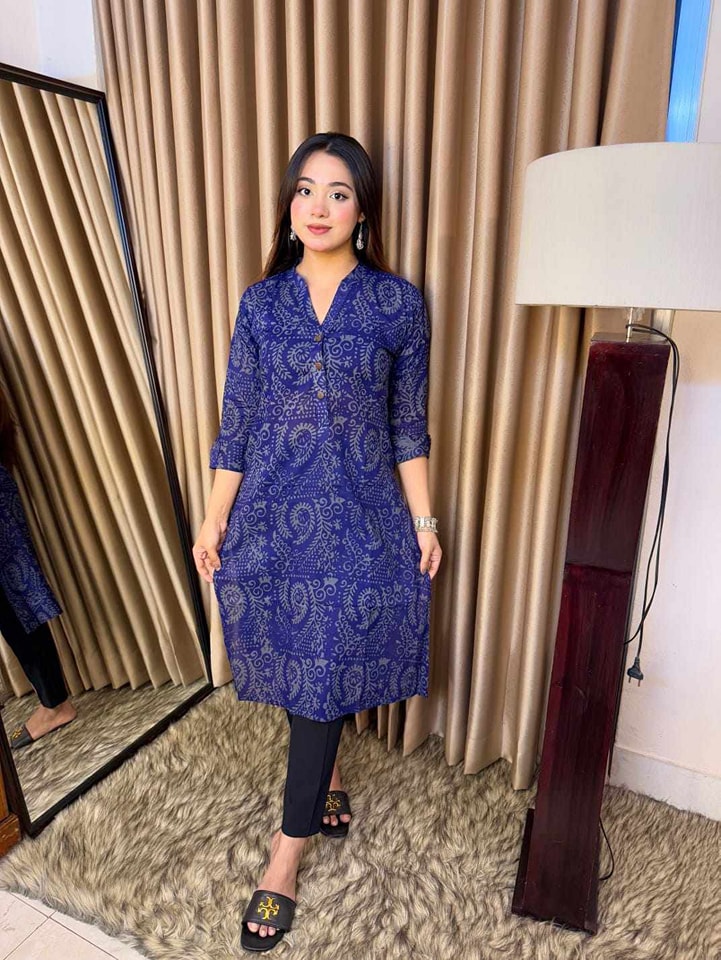 Batik Kurti One Piece | BK-103