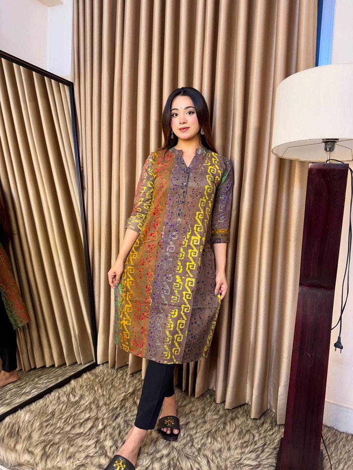 Batik Kurti One Piece | BK-104
