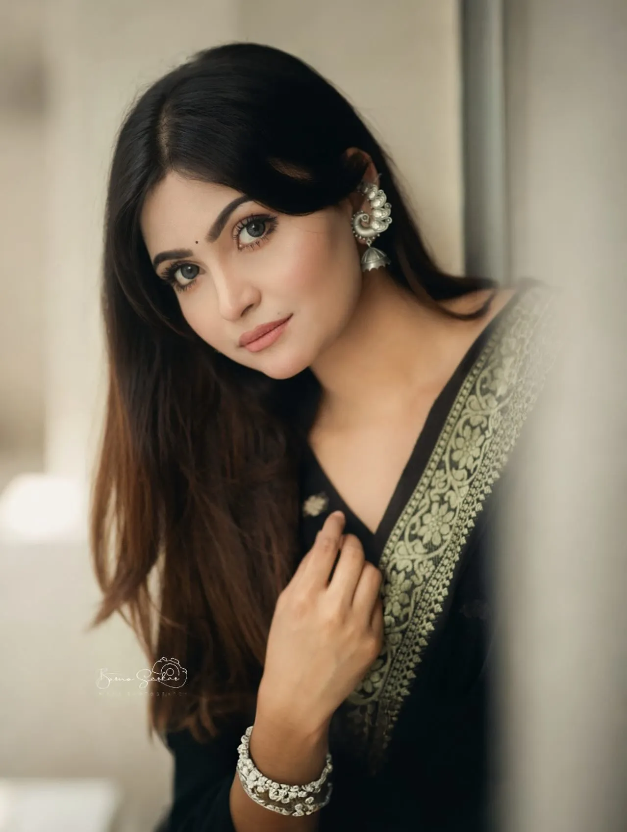 Premium Aarong Suti Saree With Running Blouse Piece | P00219