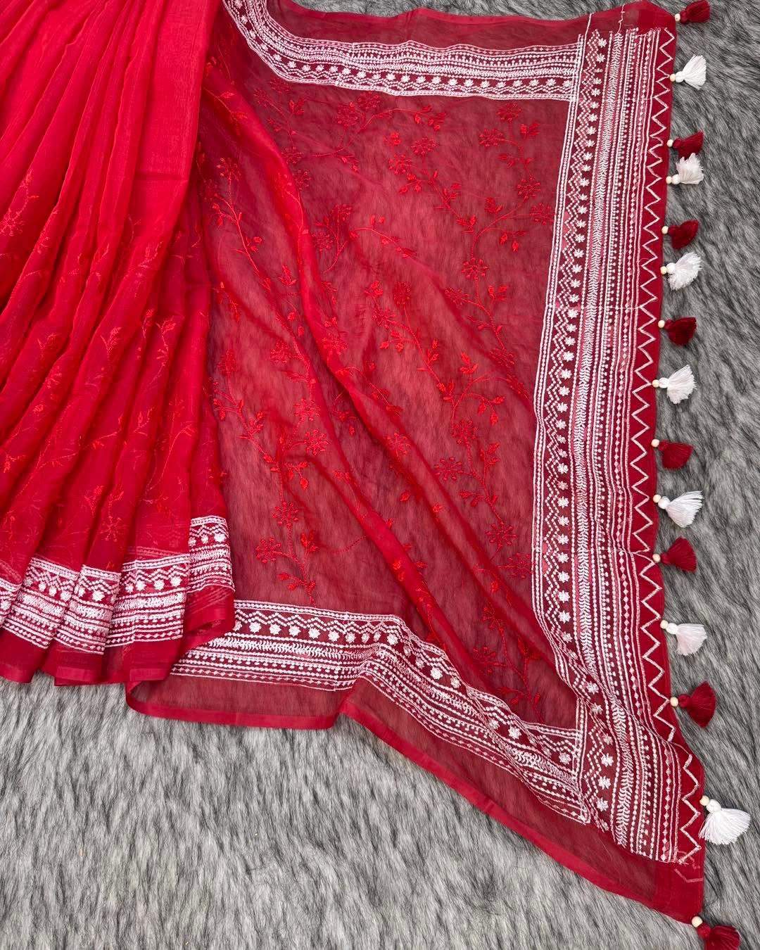 Embroidery Saree Em-144