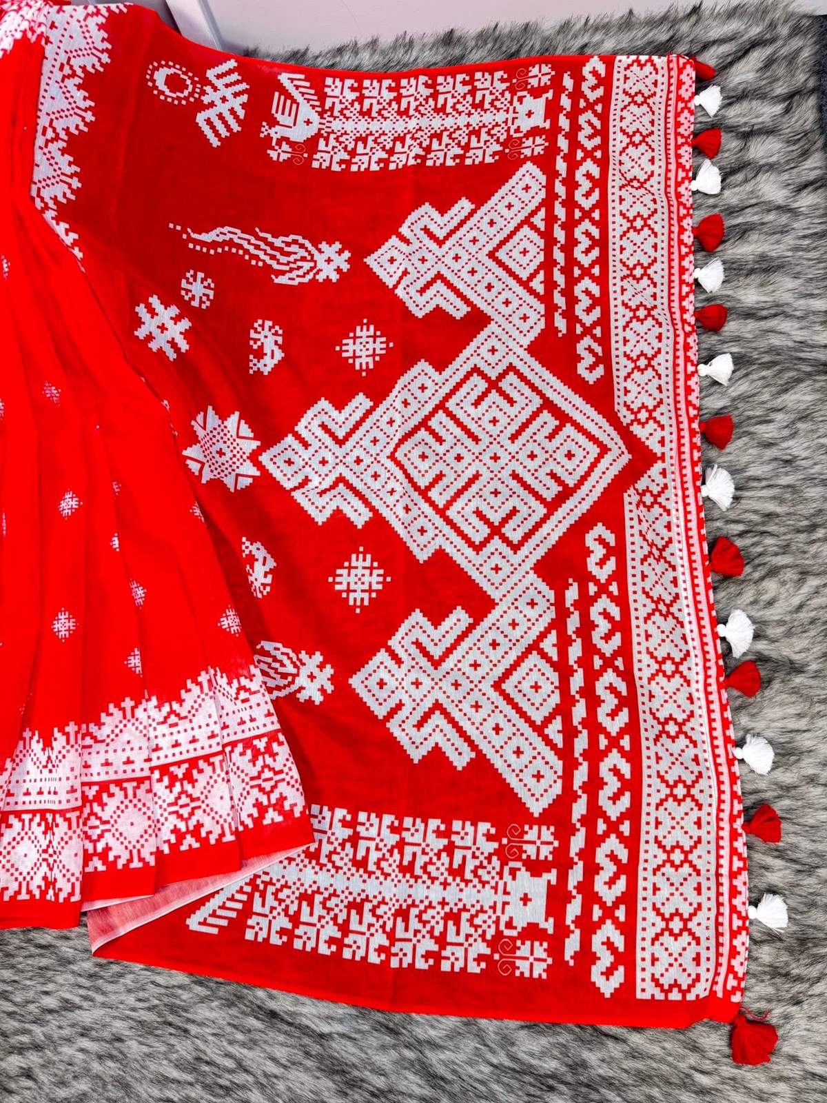 Semi Moslin Silk saree BDS-31