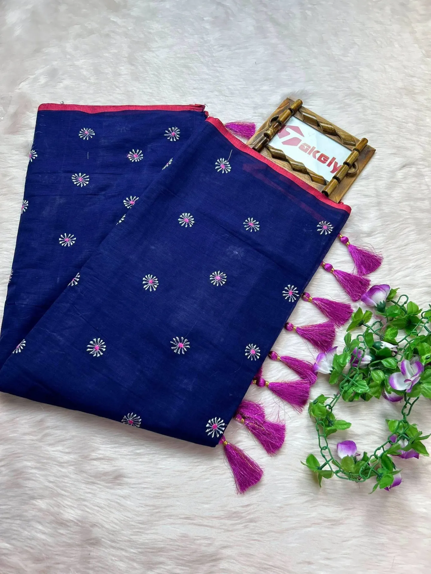Embroidery Saree